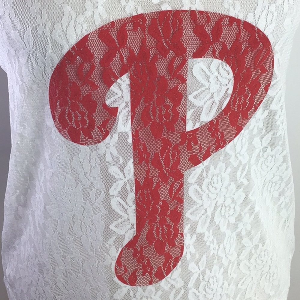 Victoria’s Secret PINK | Philadelphia Phillies Lace Tank Woman’s Small